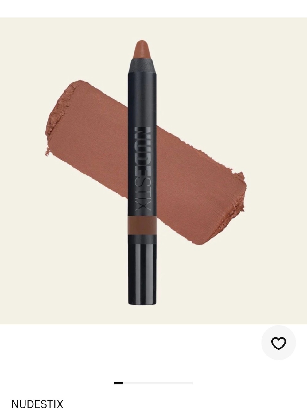 Fig NUDESTIX Cream Long Wearing Shadow + Eyeliner Plum Brown ***tried color once